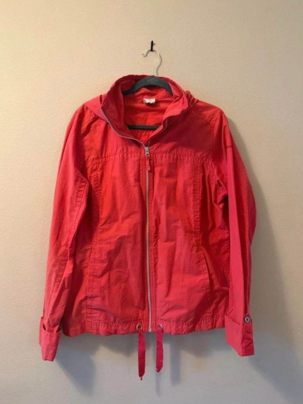 Columbia Coral Salmon Hooded Jacket – Size XL